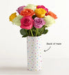 Happy Birthday Bouquet with Personalized Vase