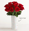 Happy Birthday Bouquet with Personalized Vase