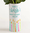 Make a Wish Bouquet with Personalized Vase