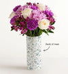 Forever In Our Hearts Bouquet with Personalized Vase