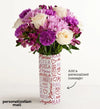 Better Together Bouquet with Personalized Vase