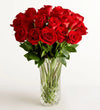 Two Dozen Red Roses with Luxury Posh™ Vase