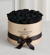 Preserved Black Roses