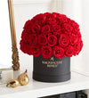 Preserved Domani Red Roses