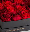 Magnificent Roses® Preserved Rouge Heart & Chocolate
