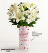 Always Be My Person Bouquet with Personalized Vase